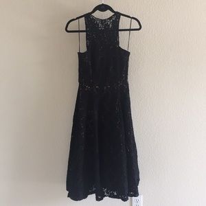 Tea length formal dress